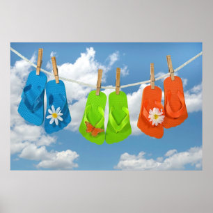 Póster Temporada de Flip-Flop