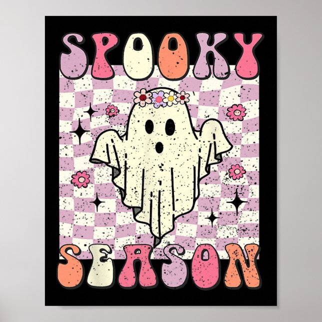 Póster Temporada de Halloween Spooky (Frente)
