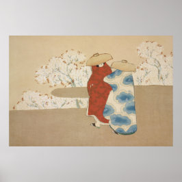 Póster Temporada de Hanami por Kamisaka Sekka (1909-1910)