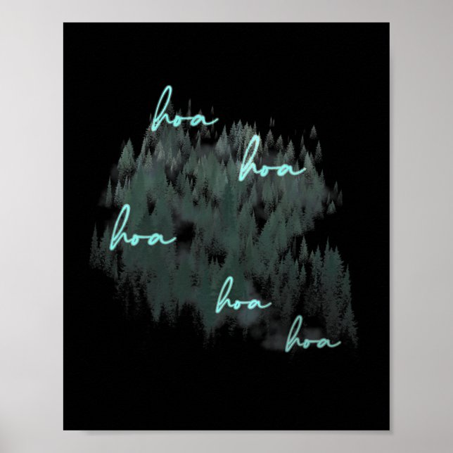 Póster Temporada de Hoa Hoa Hoa (Frente)