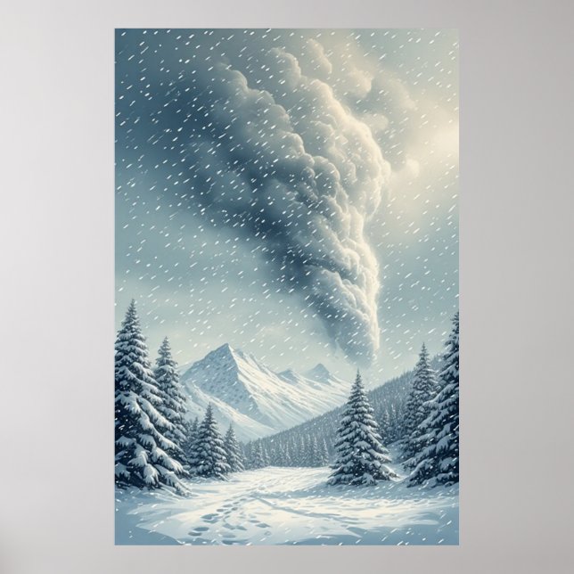 Póster Temporada de invierno (Frente)