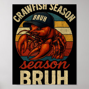 Póster Temporada de langostas Brujas Festival de Mariscos