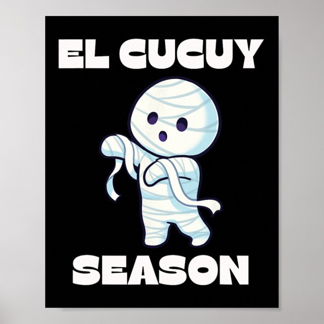 Póster Temporada El Cucuy - Funny Halloween Mexicano (Frente)