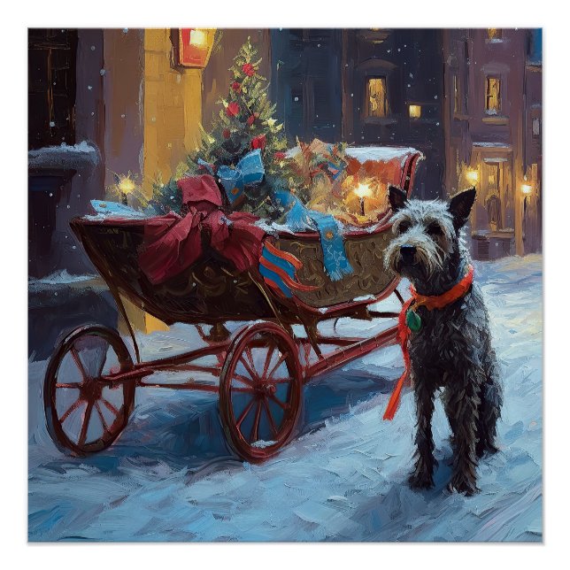 Póster Temporada Festiva de Navidad de Chesapeake (Anverso)