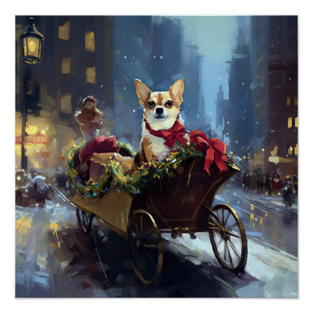 Póster Temporada Navideña de Chihuahua (Anverso)