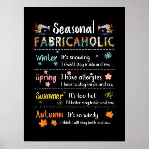 Póster Temporal Fabricaholic Winter Spring Otoño