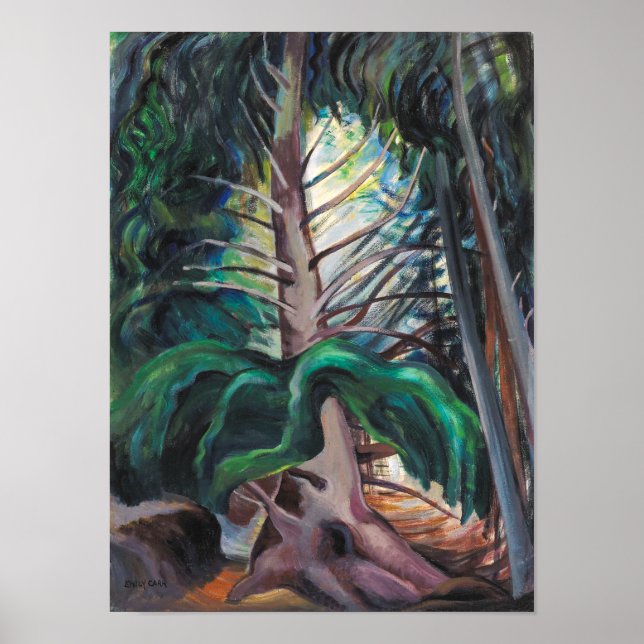 Póster Temporizador antiguo | Emily Carr | (Frente)