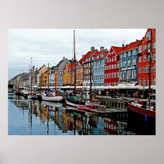 Póster Temprana mañana en Copenhague