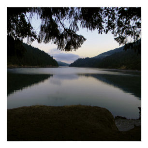 Póster Temprano por la mañana...