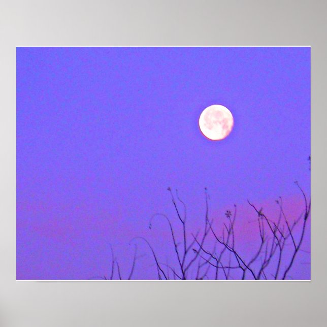 Póster Temprano por la mañana Poster del amanecer de invi (Frente)