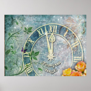 Póster Tempus Fugit