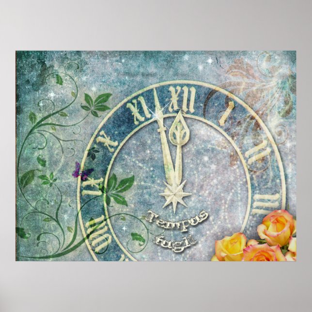 Póster Tempus Fugit (Frente)