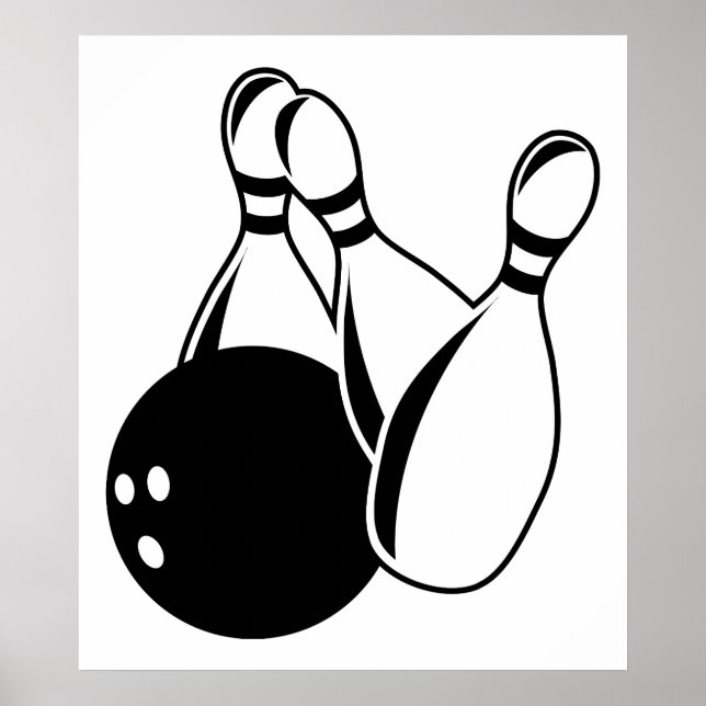 Póster Ten Pin Bowling (Frente)