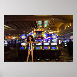 Póster Ten suerte en Las Vegas.