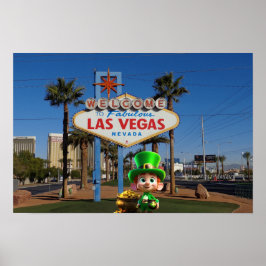 Póster Ten suerte en Las Vegas.