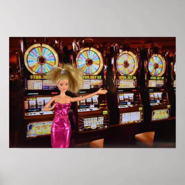 Póster Ten suerte en Las Vegas. (Frente)