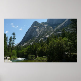 Póster Tenaya Creek en el Parque Nacional Yosemite