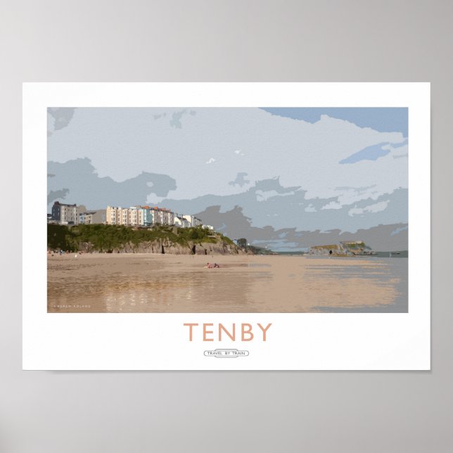 Póster Tenby Railway Poster (Frente)