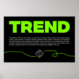 Póster Tendencia