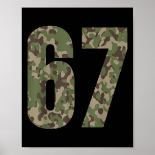 Póster Tendencias Gen Alpha Seis Siete 6 7 Meme Cam Multi
