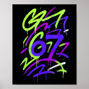 Póster Tendencias Gen Z Alpha Seis Siete 6 7 _5