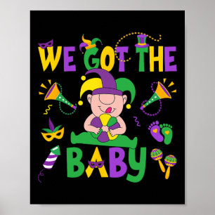 Póster Tenemos El Carnaval Feliz Mardi Gras