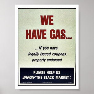 Póster Tenemos gas