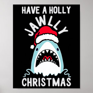 Póster Tener Navidades Holly Jawly Shirt Uni-adultos