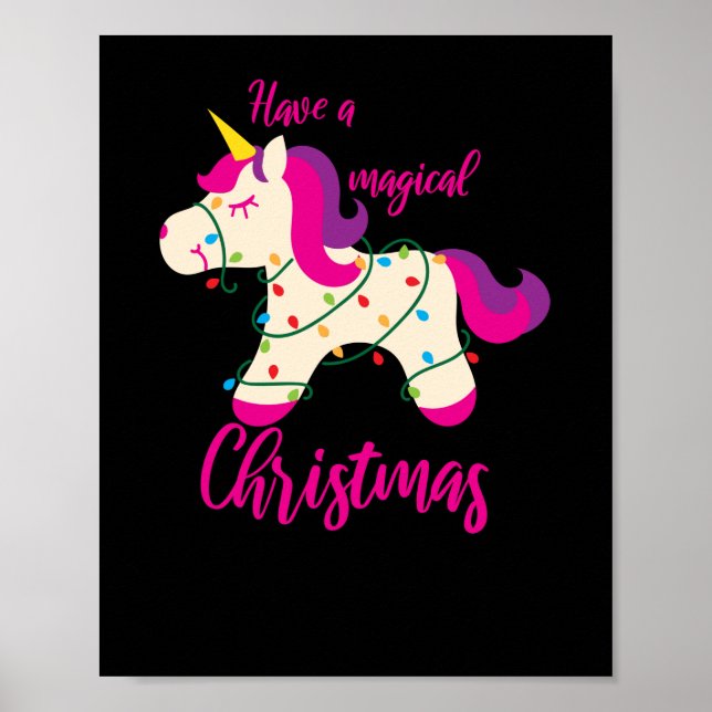 Póster Tener Navidades mágicos (Frente)