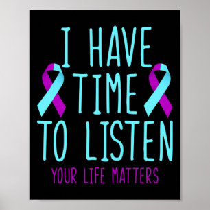 Póster Tener Tiempo Para Escuchar La Conciencia Sobre La 