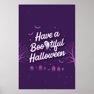Póster Tener un Poster Bootiful Halloween (24x36)