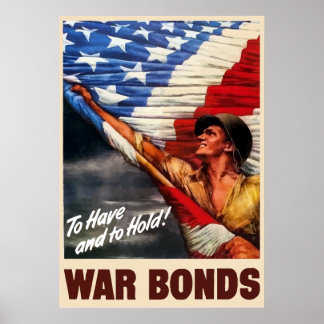 Póster Tener Y Mantener — Poster De La Segunda Guerra Mun