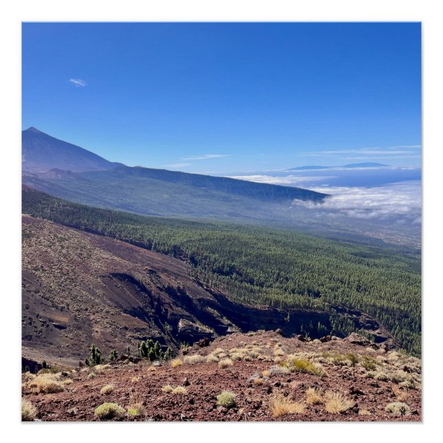 Póster Tenerife view (Anverso)