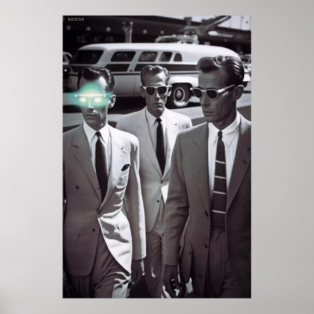 Póster Tenga Cuidado Allí Fuera - (Con El Logo De La Plac (Frente)