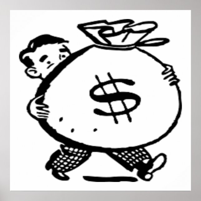 PÓSTER ¿TENGO DINERO? (Frente)