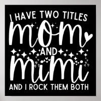 Tengo Dos Títulos Divertidos Mamá Y Mimi Diciendo