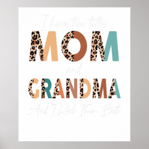 Póster tengo dos títulos mamá y mama y me rocan ambos