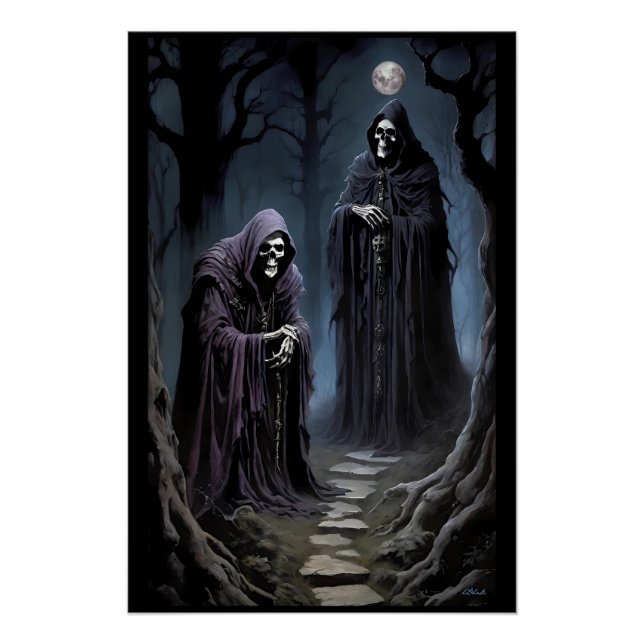 Póster Tengo escalofríos en la luz de la luna pálida (Anverso)