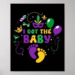Póster Tengo La Celebración Del Carnaval De Byby Mardi Gr
