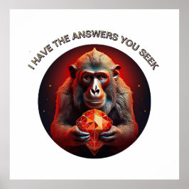 Póster Tengo Las Respuestas Que Buscas