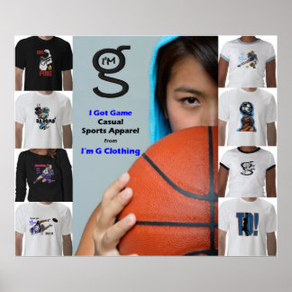 Póster Tengo Poster de juego de I'm G Clothing