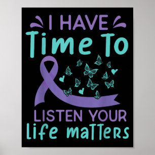 Póster Tengo Tiempo De Escuchar La Vida Como Conciencia D