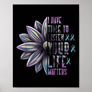 Póster Tengo Tiempo De Escuchar Tu Vida Como Conciencia S