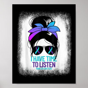 Póster Tengo Tiempo De Escuchar Tu Vida Como Conciencia S