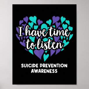 Póster Tengo Tiempo Para Escuchar La Conciencia De La Pre