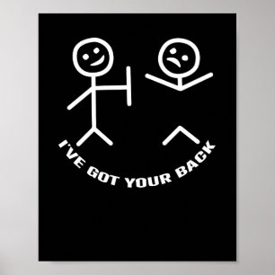 Póster Tengo tu cráneo de esqueleto de Halloween