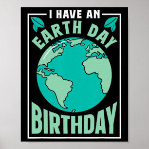Póster Tengo Un Día De La Tierra Naturaleza De La Conserv
