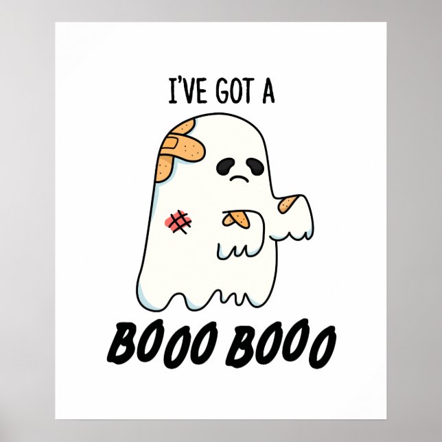 Póster Tengo un divertido bollo fantasma de Boo Boo (Frente)