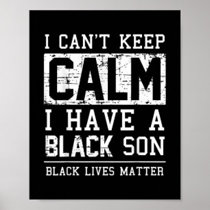 Póster Tengo Un Regalo De Hijo Negro Para Mamá Fricana