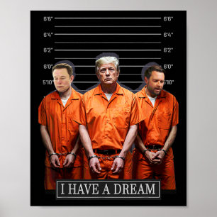 Póster Tengo un sueño gracioso que dice la policía de Tru